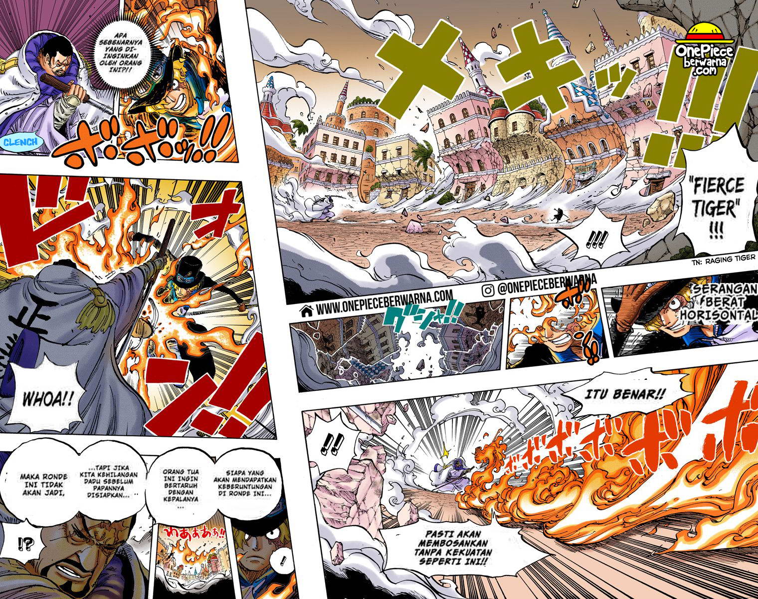One Piece Berwarna Chapter 757